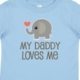thumbnail image 4 of Inktastic My Daddy Loves Me Boys or Girls Baby T-Shirt, 4 of 5