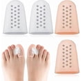 thumbnail image 4 of 6-Pack Silicone Toe Guards for Big Toe, Breathable Gel Protectors for Foot Comfort, 4 of 4