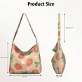 thumbnail image 4 of Reusable Shopping Bag for Shopping Enthusiasts Aesthetic Cute Strawberry Tote Bag for School Commuting, 4 of 5