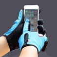 thumbnail image 3 of Outdoor Sports Zipper Warm Gloves for Autumn and Winter Full-finger Touch Screen Non-slip Waterproof Windshield Grasp Fleece Ski Riding, 3 of 6