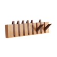 thumbnail image 3 of Perchero de pared para piano, gancho decorativo para pared de entrada, abatible, para colgar toallas, abrigos, sombreros, sala de estar 8 teclas, 3 of 9