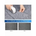 thumbnail image 3 of Fabric Shaver And Lint Remover, Sweater Defuzzer With 2-Speeds, 2 Replaceable Stainless Steel Blades, Battery Operated, Remove Clothes Fuzz, Lint Balls, Pills, Bobbles Gray, 3 of 7