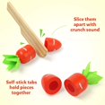 thumbnail image 3 of Sorting Toy Coogam Baby Carrots Wooden Montessori Game, 3 of 7
