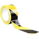 thumbnail image 1 of Warning Tape - 48mm x 100m per Roll - for Floor Marking/Safety - Black/Yellow, 1 of 5