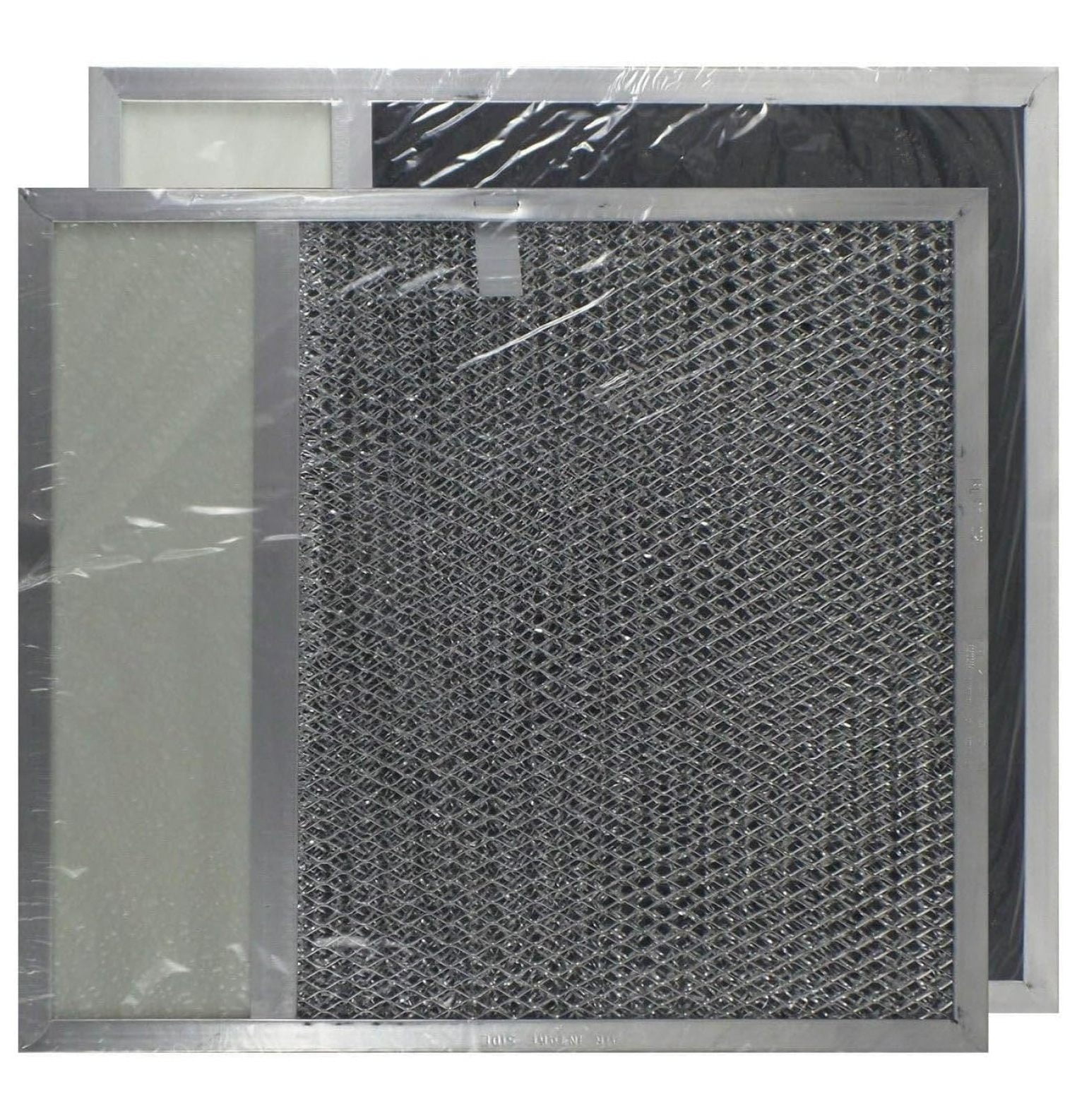 Range Hood Filter Replacement for Rangaire Fits for Rangaire 640050 Aluminum Mesh Charcoal Carbon Combo Lens Range Hood Filter, 11-7/16" x 11-3/4" x 3/8"