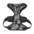 thumbnail image 5 of XMXY No Pull Dog Harness, Skeleton Bone Dice Adjustable Reflective Pet Harness with Oxford Vest, X-Large Size, 5 of 9