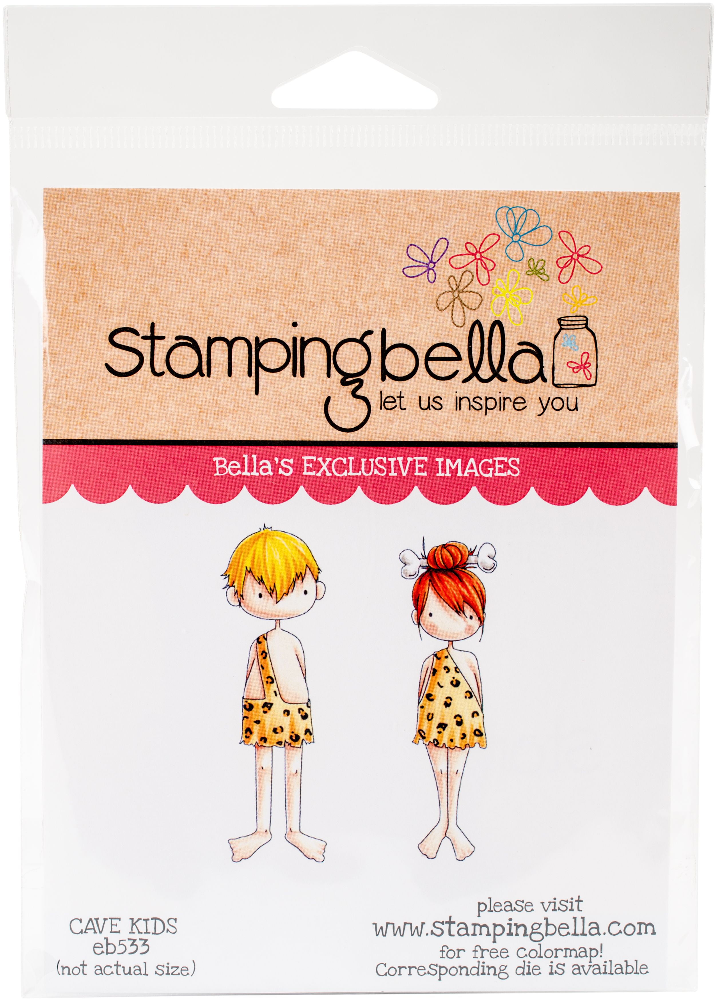 Stamping Bella Cling StampsCave Kids