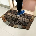 thumbnail image 2 of Tapis de Porte Maison Entrée Tapis de Bienvenue Antidérapant Extérieur Tapis d'Entrée, 2 of 7