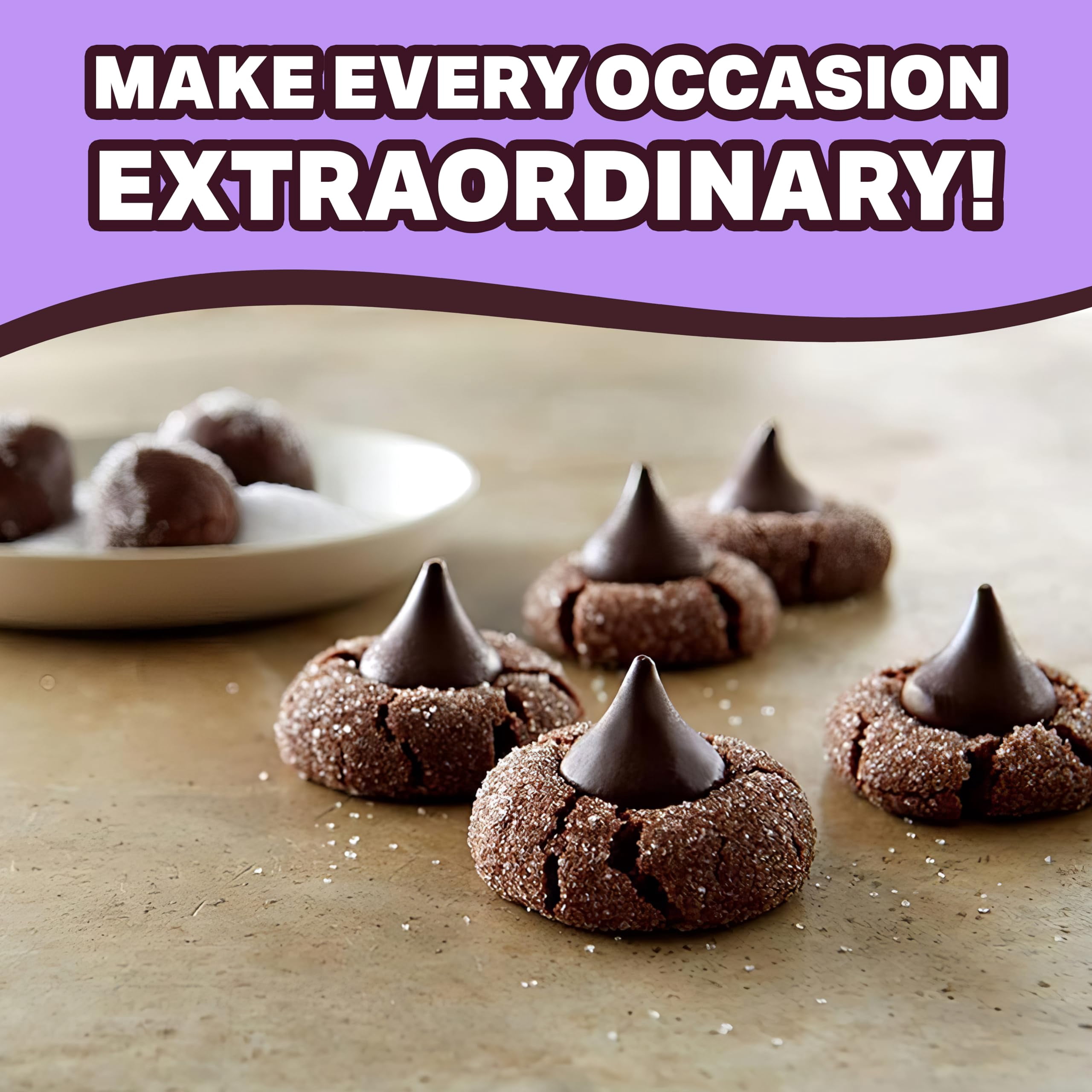 Hershey's Kisses Special Dark Mildly Sweet Chocolate