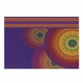 thumbnail image 1 of Oriental Cutting Board, Colorful Mandala Design with South Folklore Inspirations Bullseye Circles, Decorative Tempered Glass Cutting and Serving Board, Small Size, Multicolor, by Ambesonne, 1 of 1