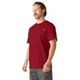 thumbnail image 3 of Dickies Men's Heavyweight Short Sleeve Pocket T-Shirt, English Red, S, 3 of 5