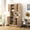 Oak, variant on 6-Door Kitchen Wardrobe - Ample Storage Area for Bedroom