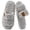 Gray, variant on Slippers for Women Fuzzy Plush Open Toe Cozy Warm Indoor Non-Slip House Shoes