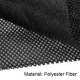 thumbnail image 3 of Uxcell Speaker Grill Cloth Polyester Fiber Stereo Mesh Fabric Black 1x1.45m, 3 of 4