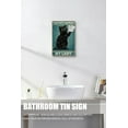 thumbnail image 4 of Funny Black Cat Decor, Bathroom Wall Decor - Your Butt Napkins My Lady - Vintage Metal Tin Sign for Novelty Girls Room Bedroom Toilet or Bathroom Wall Art Poster Pet Lovers Gift 12x16 Inch, 4 of 6