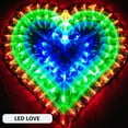 thumbnail image 1 of 1~10PCS LED Decoration Light Peacock Love Five-pointed Star Atmosphere Lamp For Room Christmas Wedding Party Colorful Decorative, 1 of 5