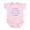 Petal Pink, variant on CafePress - Cute Like Daddy Infant Bodysuit - Baby Light Bodysuit, Size Newborn - 24 Months