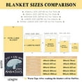thumbnail image 5 of Just A Girl Who Loves Manatees Blanket Throw, Flannel Fleece Microfiber Lightweight Soft Cozy Luxury for All Season in Home Bed Sofa Chairs Dorm 50"x40" Blanket for Kids, 5 of 6