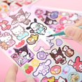 thumbnail image 3 of Pegatinas láser Sanrio Guka, calcomanías de dibujos animados, Hello Kitty, Kuromi Melody, Cinnamoroll, Kawaii, juguetes para niños, regalos, 3 of 3