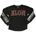 thumbnail image 2 of Girls Youth Gameday Couture  Black Elon Phoenix Guess Who's Back Long Sleeve T-Shirt, 2 of 3