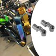 thumbnail image 3 of LOVIVER Fixed Extension Half Circle Universal Fitment Moto Accs Spare Parts Grey, 3 of 8
