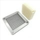 thumbnail image 1 of Cuchilla de Repuesto para Cortar Papas Fritas, Cuchilla Picadora de 1/4 de Pulgada con Cuchilla de Acero Inoxidable y Bloque Empujador, Picadora y Cortadora de Cubos., 1 of 5