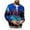 a-Blue24175, variant on Men's Coat Sparkly Sequin Long Sleeve Bomber Jacket Colordul Sequins Contrast Ribbed Trim Zipper Front Coat For Party Wear Cozy Outerwear