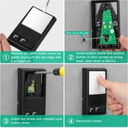 Garage Door Opener Control Panel, Multi-Function Wall Keypad Button Replacement for 78LM, Wired