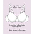 thumbnail image 4 of Fruit of the Loom Women's Fit for Me 360 Stretch Plus Size Cotton T-Shirt Bra, 4 of 4