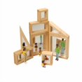 thumbnail image 1 of Constructive Playthings Mirrored Wooden Block Set for Kids (Set of 8), 1 of 2