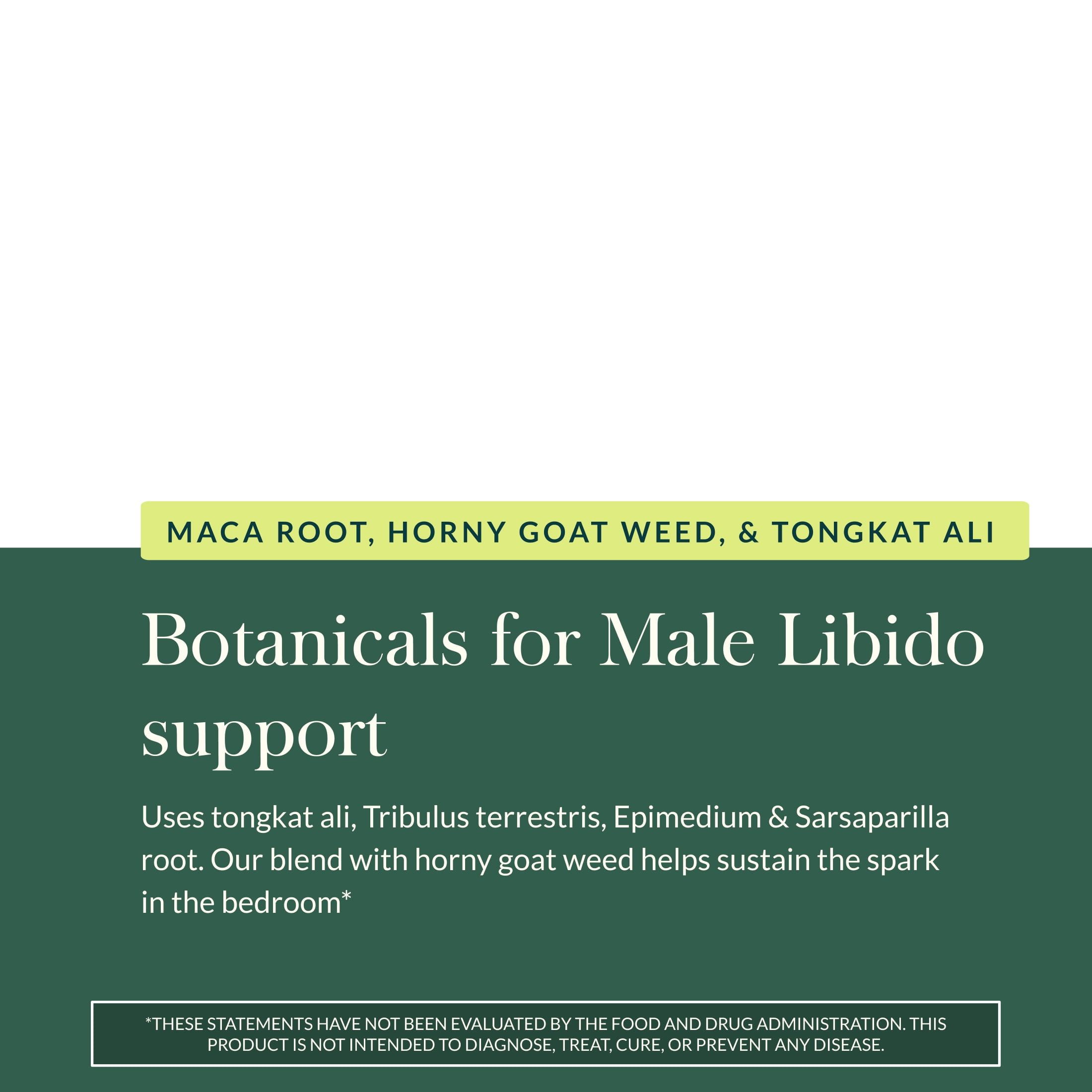 Gaia Herbs Male Libido - Herbal Supplement with Saw Palmetto, Horny Goat Weed & Oats - Traditional Herbs to Support Vitality & Energy Levels for Men - 120 Vegan Liquid Phyto-Capsules (120 Servings)
