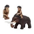 thumbnail image 3 of Estatuas de jardín DYNWAVEMX 2x hombre figuras en miniatura microadornos, 3 of 8
