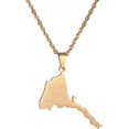 thumbnail image 1 of HAHDAXIA Eritrea Pendant Necklace Water Wave Chain Eritrean Jewelry, 1 of 3
