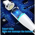 thumbnail image 5 of LIGHTSMAX Self Winding Magnetic Absorption Charging Cable,Universal 3 in 1 Magic Rope USB Magnetic Date Cable Compatible with Micro USB/Type C/iproducts Devices (3ft-1M), 5 of 7