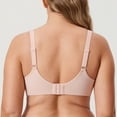 thumbnail image 2 of DELIMIRA Women's Full Coverage Bras Underwire Lightly Padded Plus Size Tshirt Sheer Bra, 2 of 3