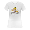 thumbnail image 3 of Cathalem T-Shirts à Manches Courtes pour Femmes Impression T-Shirts Mode Décontractée Manches Courtes, Blanc m, 3 of 4