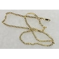 thumbnail image 2 of 10K Yellow Gold Cuban Curb Chain Necklace 16"- 30" Link Chain 2.5mm-7mm (22",2.5mm), 2 of 4