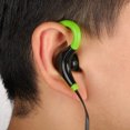 thumbnail image 3 of Auriculares deportivos 5.0 compatibles con Bluetooth Auriculares inalámbricos con gancho para la oreja (verde), 3 of 9