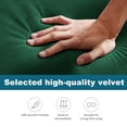 thumbnail image 6 of Zechuan Convertible Sofa Bed - Velvet Loveseat Sofa with Pull Out Sofa Bed - Sleeper Sofa Couch for Living Room - Green, 6 of 10