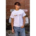 thumbnail image 5 of PACMAN Game On Ghost Squad Cool Men's Graphic T Shirt Tees Brisco Brands X, 5 of 6