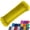 Gold, variant on 100 ft 1/4" Polyester Rope (Comparable to Nylon Rope) Poly Strong Utility Cord for Clothes Line Flag Pole Camping Crafting (White)