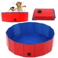 thumbnail image 1 of Foldable Bathtub For Dogs Cats Foldable Pet Bathing Pool Pet Bath Swimming Tub, Dog Pool, Bath Swimming Tub Bathtub Blue Foldable Dog Pool for Pet Dog Red,Blue, 1 of 7