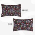 thumbnail image 2 of Pofeuu Snakes And Snake Fruit Print Polyester Microfiber Plush Pillowcases, Super Soft and Cozy Pillow Case Covers with Envelop Closure（Pillow core not included）-20"x30", 2 of 6