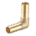 thumbnail image 1 of Conector de tubería de codo de latón de 12mm, adaptador de manguera de 90 grados, 1 pieza, 1 of 3