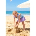 thumbnail image 2 of Lanbubble Girls Tankini Swimsuit Set Ruffle Sleeve 2-Pieces Bathing Suit Mermaid 7-8 Years, 2 of 10