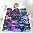 thumbnail image 5 of Gacha Life Blanket for Boys Girls Lightweight Kids Throw Blanket Cute Soft Blankets Flannel Plush Blankets Gifts 50x60in, 5 of 7