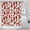Strawberry Plants Fruit-3, variant on Strawberry Plants Fruit Light Pink Pattern Shower Curtain 36"x72" ,Bathroom Decorative Shower Curtains Set with 12 Hooks,Modern Waterproof Washable Shower Curtain