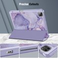 thumbnail image 5 of Fintie Case for iPad Pro 11-inch (4th / 3rd / 2nd / 1st Generation) 2022/2021 - Soft Flexible TPU Stand Back SlimShell Cover with Pencil Holder, 5 of 6