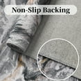 thumbnail image 2 of SIXHOME 2'x6'Runner Rug for Hallway Ultra Soft Abstract Kitchen rugs Washable Non Slip Rubber Backing Rug Modern Marble Swirl Indoor Floor Accent Mat Runner for Bedroom Entryway Black and Gold, 2 of 6