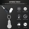 thumbnail image 3 of Dalidasy Mini LED Flashlight Key Chain Change Color Led Light Mini Bulb Torch Keyring Keychain, 3 of 10